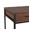 Martha Stewart 19.75 in. D X 47.25 in. W X Engineered Wood, Steel, Walnut Top/Oil Rubbed Bronze Frame ZG-ZP-028-BR-BK-MS - alternate 9